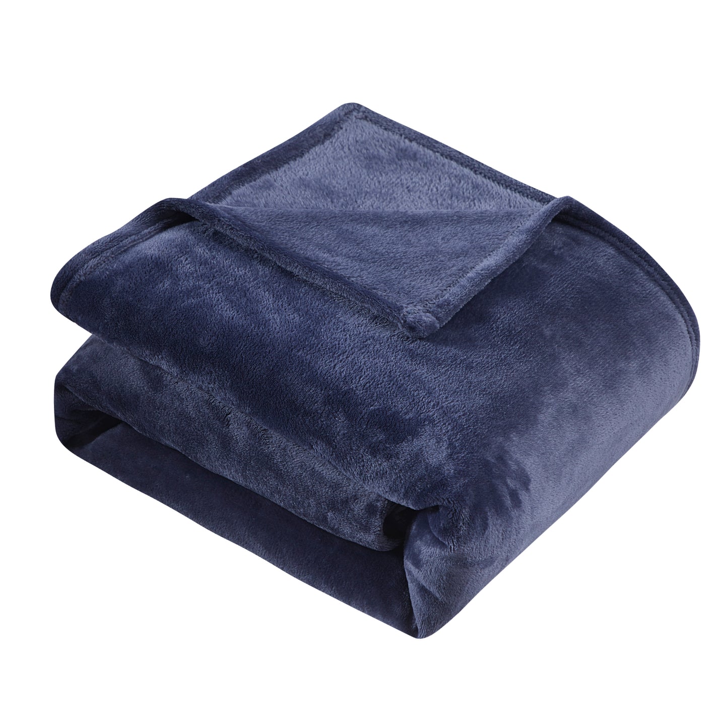 Classic Solid Fleece Blanket - Midnight