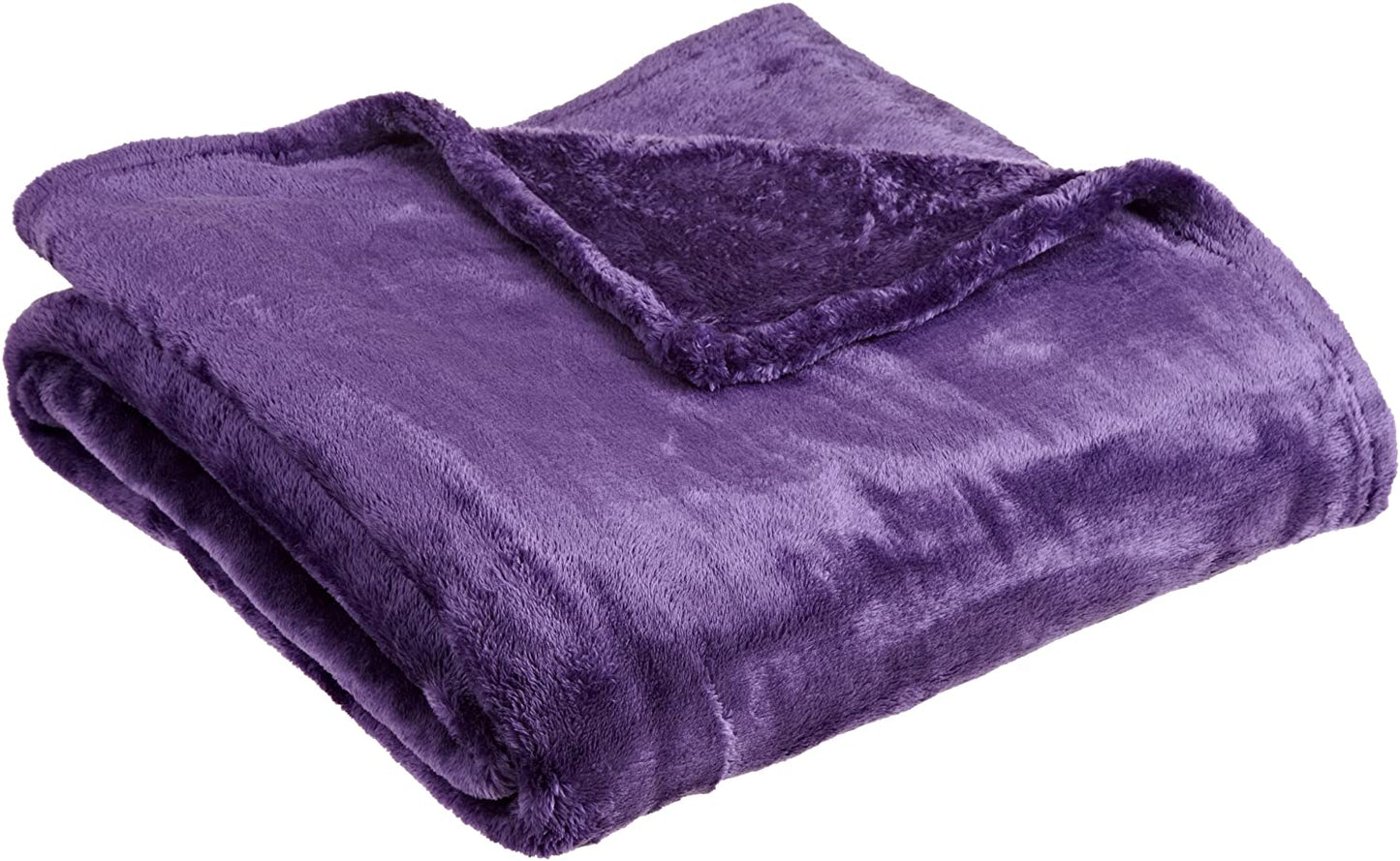 Thesis Cashmere Plush Throw - Purple