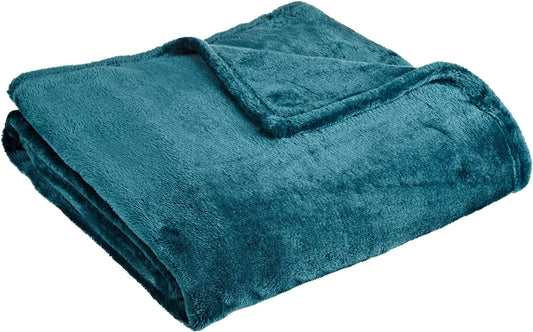 Thesis Cashmere Plush Throw - Teal